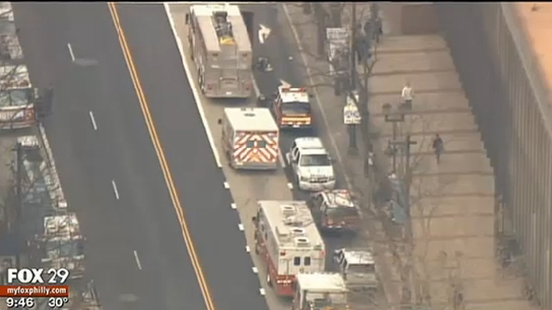 The second floor of the federal court building in Philadelphia has been evacuated after authorities found a letter containing a threat about anthrax.