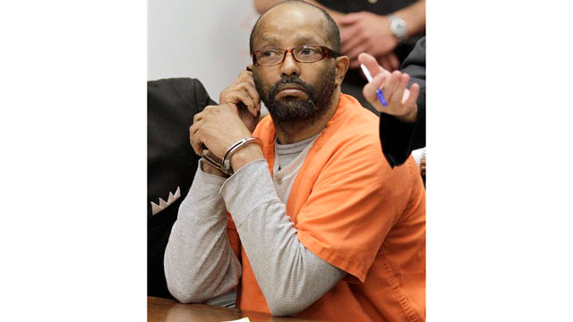 May 10: Anthony Sowell, charged with killing 11 women, appears in court in Cleveland, Ohio.