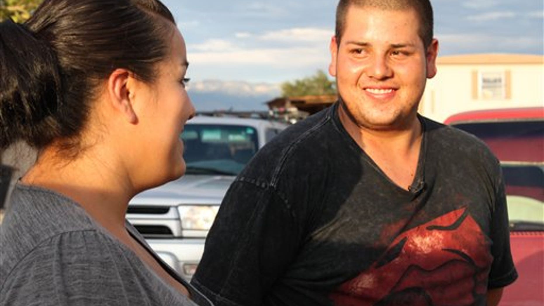 August 16: Antonio Diaz Chacon and his wife Martha as they tell reporters about Diaz Chacon's efforts to save a 6-year-old girl who was abducted in Albuquerque, N.M.