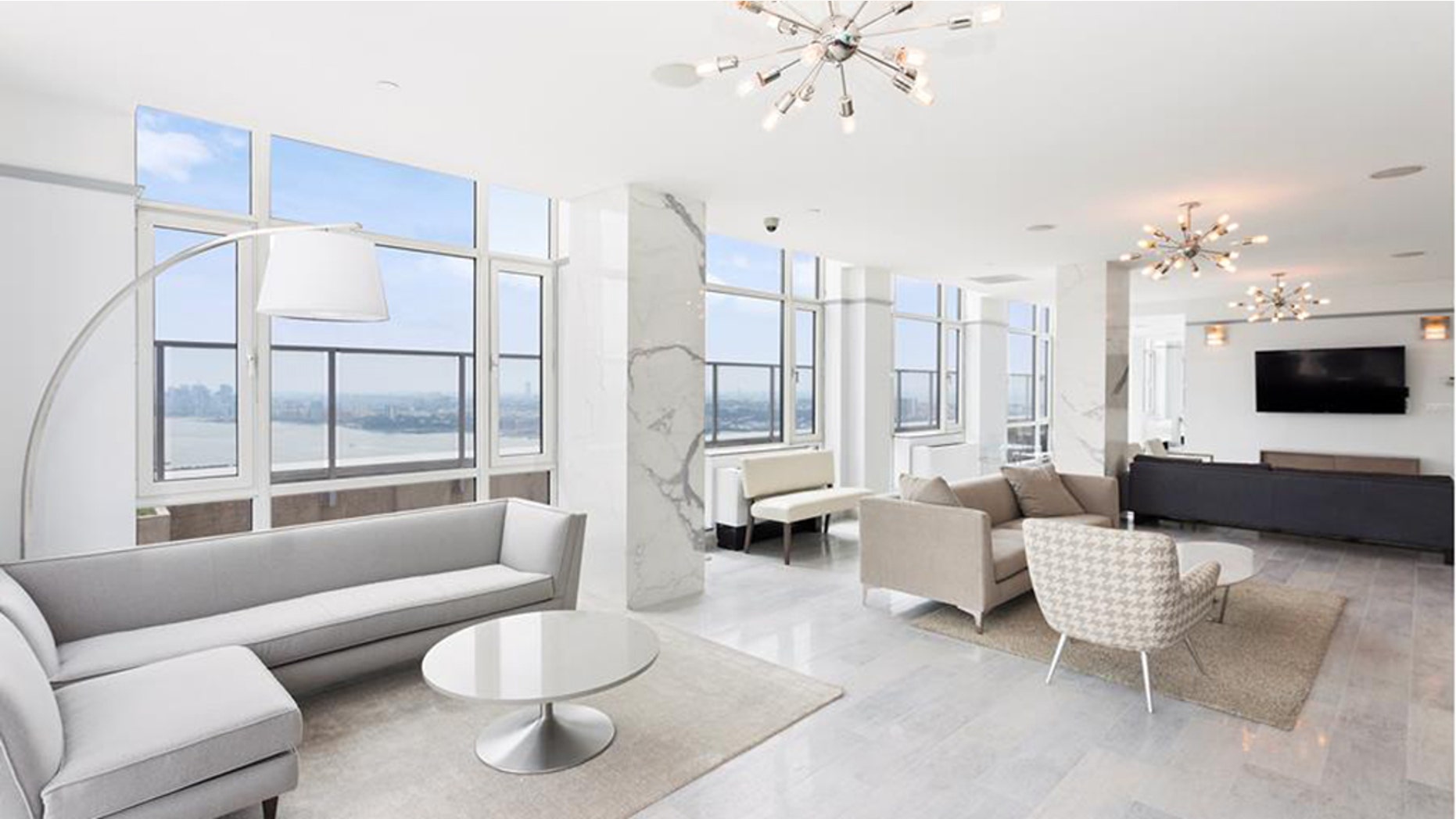 With an asking price of $85 million, the 15,000-square-foot duplex penthouse at the Atelier in New York City costs $5,666 per square foot.