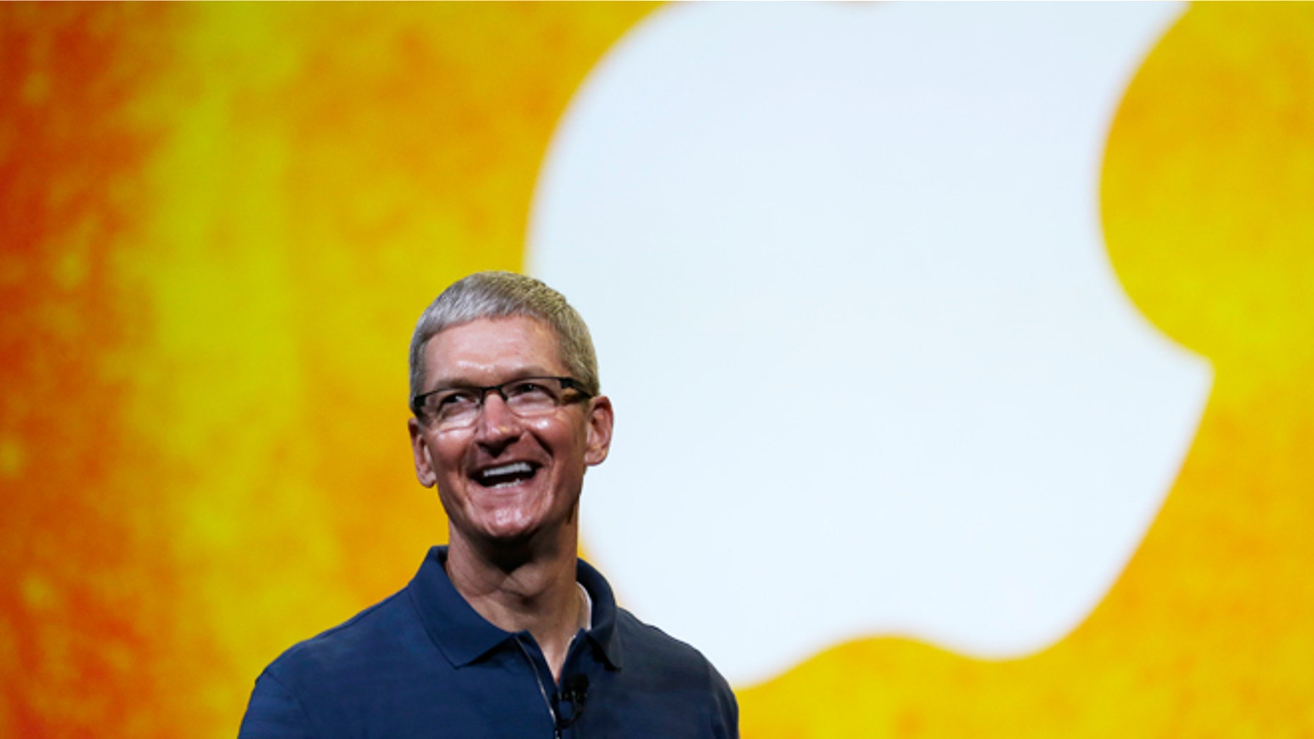Oct. 23, 2012: Apple CEO Tim Cook speaks during an event to announce new products in San Jose, Calif. Cook sought to assure shareholders Wednesday, Feb. 26, 2013, that the company is working on some "great stuff" that may help reverse a sharp decline in its stock price.