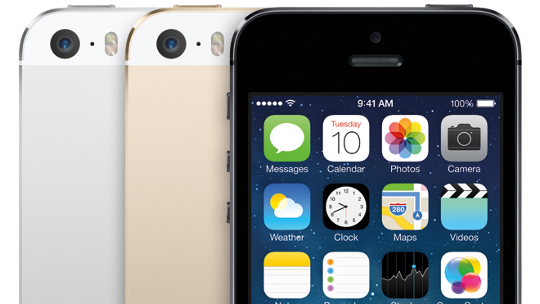 Apple's new iPhone 5S.