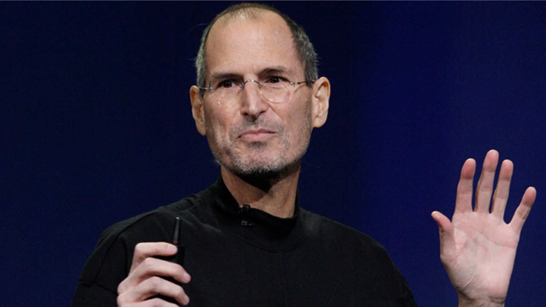 Apple chairman and CEO Steve Jobs speaks at an Apple event at the Yerba Buena Center for the Arts Theater in San Francisco, Wednesday, March 2, 2011.