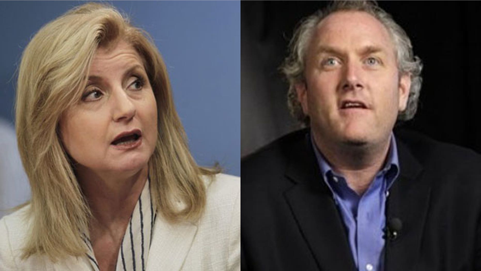 Arianna Huffington's Huffington Post issued an apology to Andrew Breitbart Tuesday (Reuters/AP)
