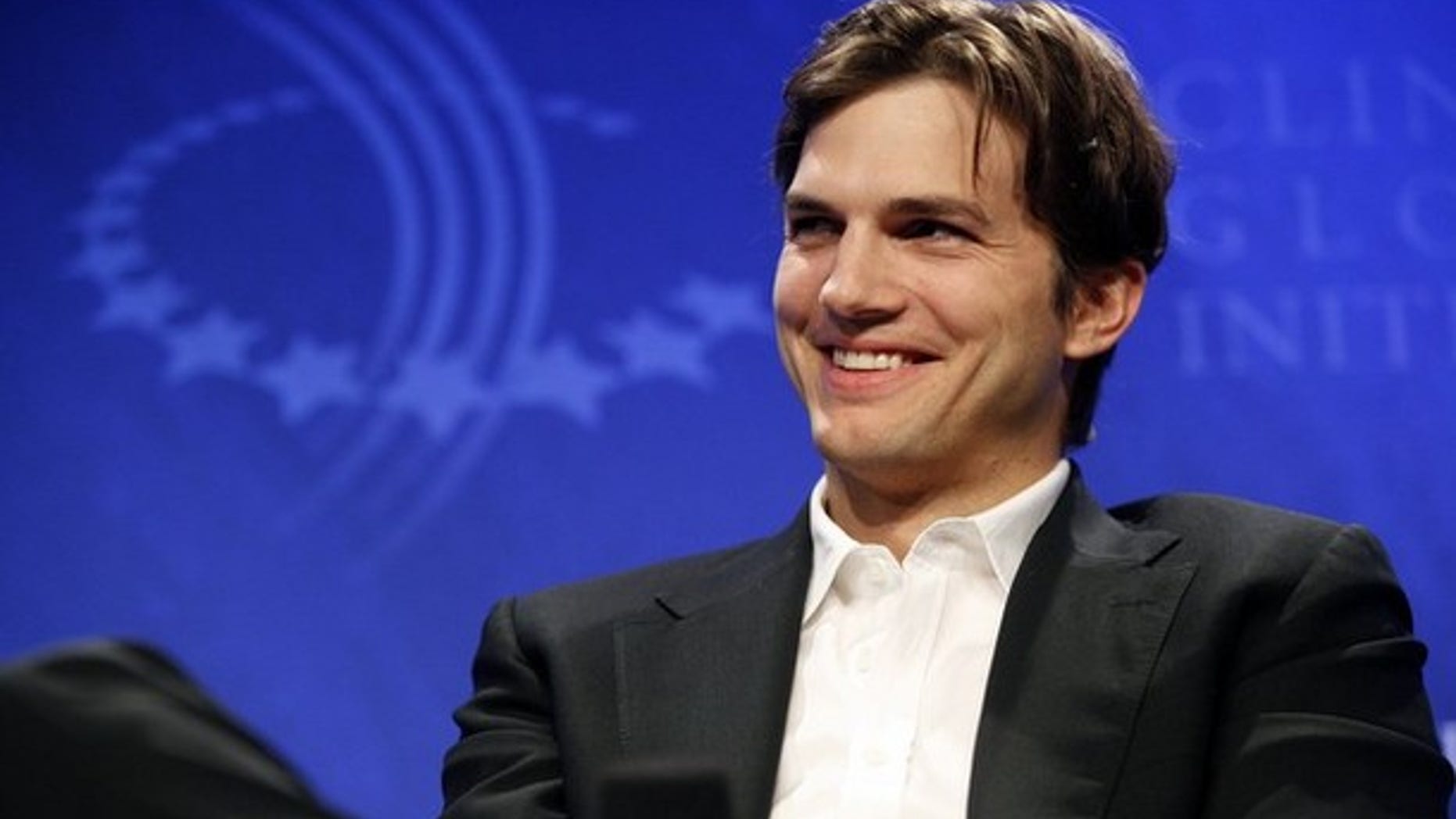 Sept. 23, 2010: Actor Ashton Kutcher participates in a panel discussion titled "Democracy and Voice: Technology For Citizen Empowerment and Human Rights," at the Clinton Global Initiative in New York.