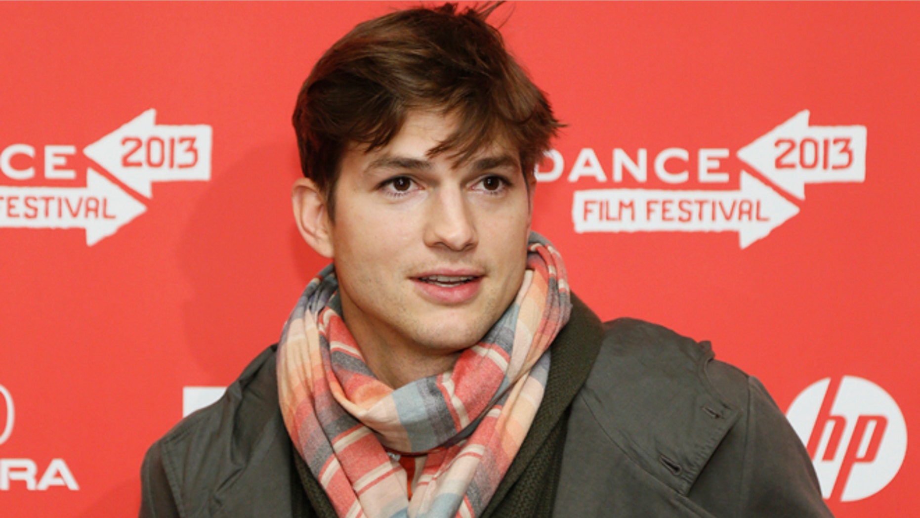 Jan. 25, 2013: Actor Ashton Kutcher, who portrays Apple's Steve Jobs in the film "jOBS," poses at its premiere during the 2013 Sundance Film Festival in Park City, Utah.