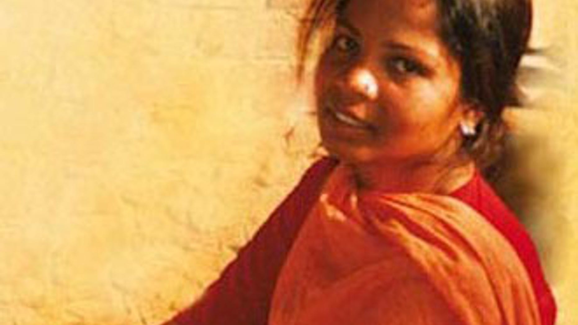 Aasia Bibi before her 2010 death sentence for crimes of blasphemy.