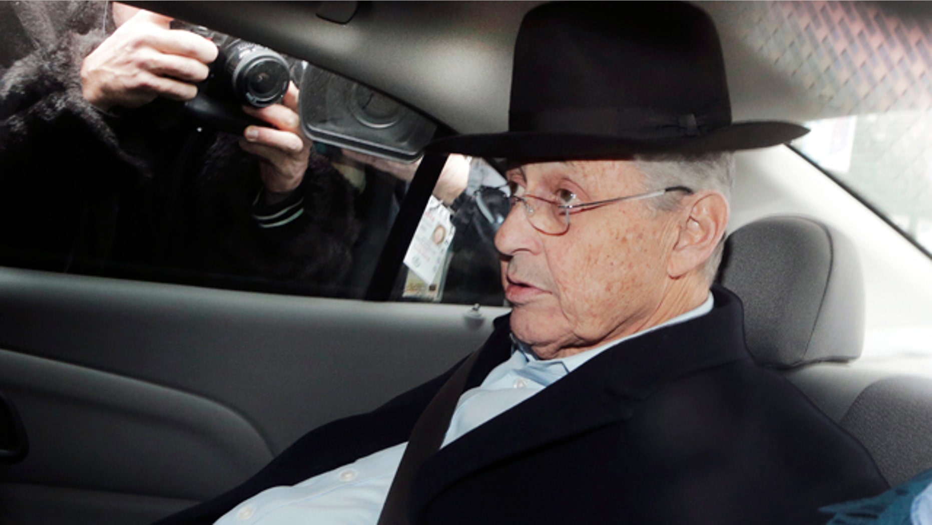 Jan. 22, 2015: New York Assembly Speaker Sheldon Silver is transported by federal agents to federal court in New York. Even after his arrest on federal corruption charges, Silver remains one of the most powerful politicians in New York.(AP Photo/Mark Lennihan, File)