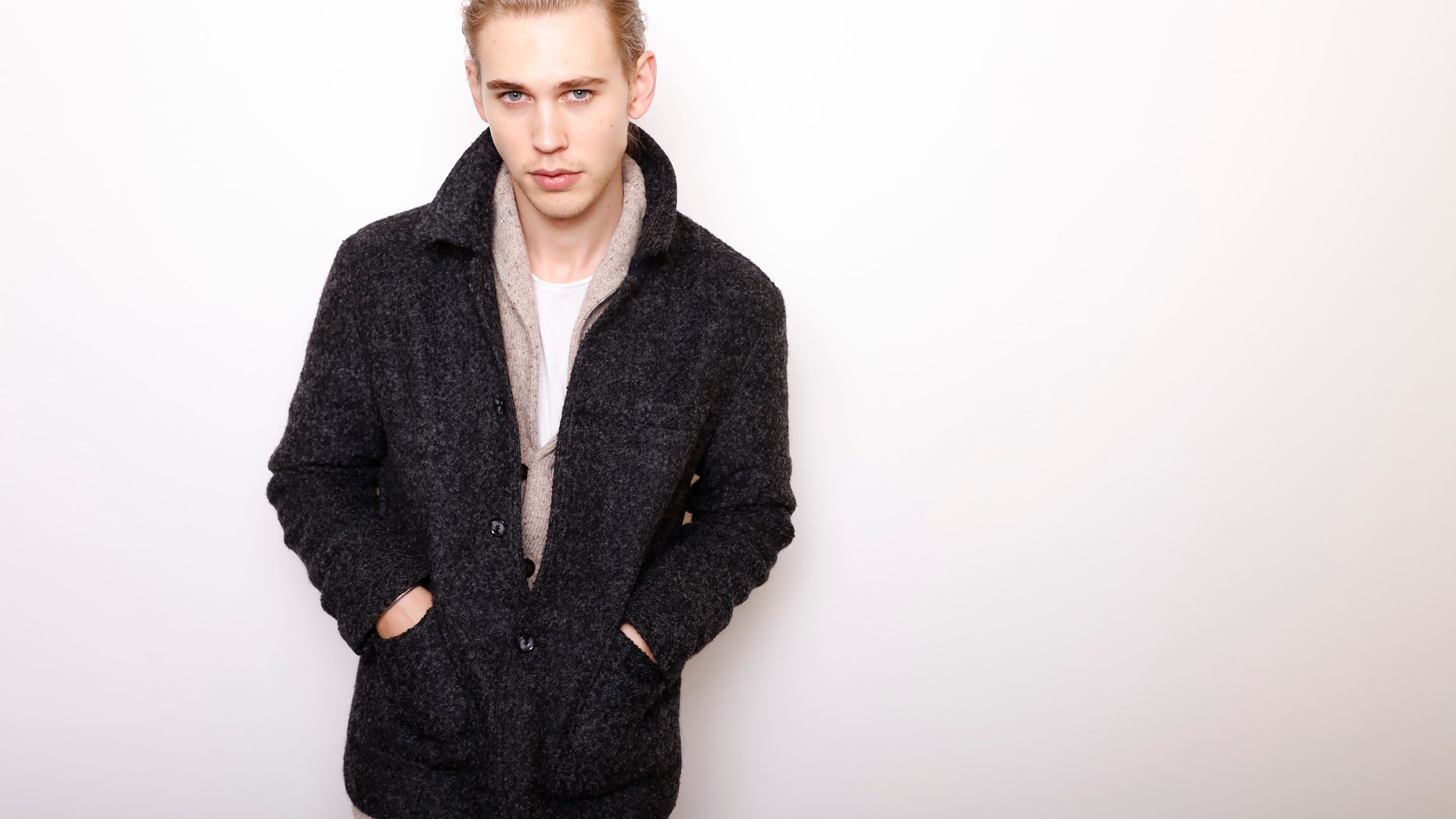 Actor Austin Butler poses for a portrait to promote the film, "Yoga Hosers," at the Toyota Mirai Music Lodge during the Sundance Film Festival on Sunday, Jan. 24, 2016 in Park City, Utah. (Photo by Matt Sayles/Invision/AP)