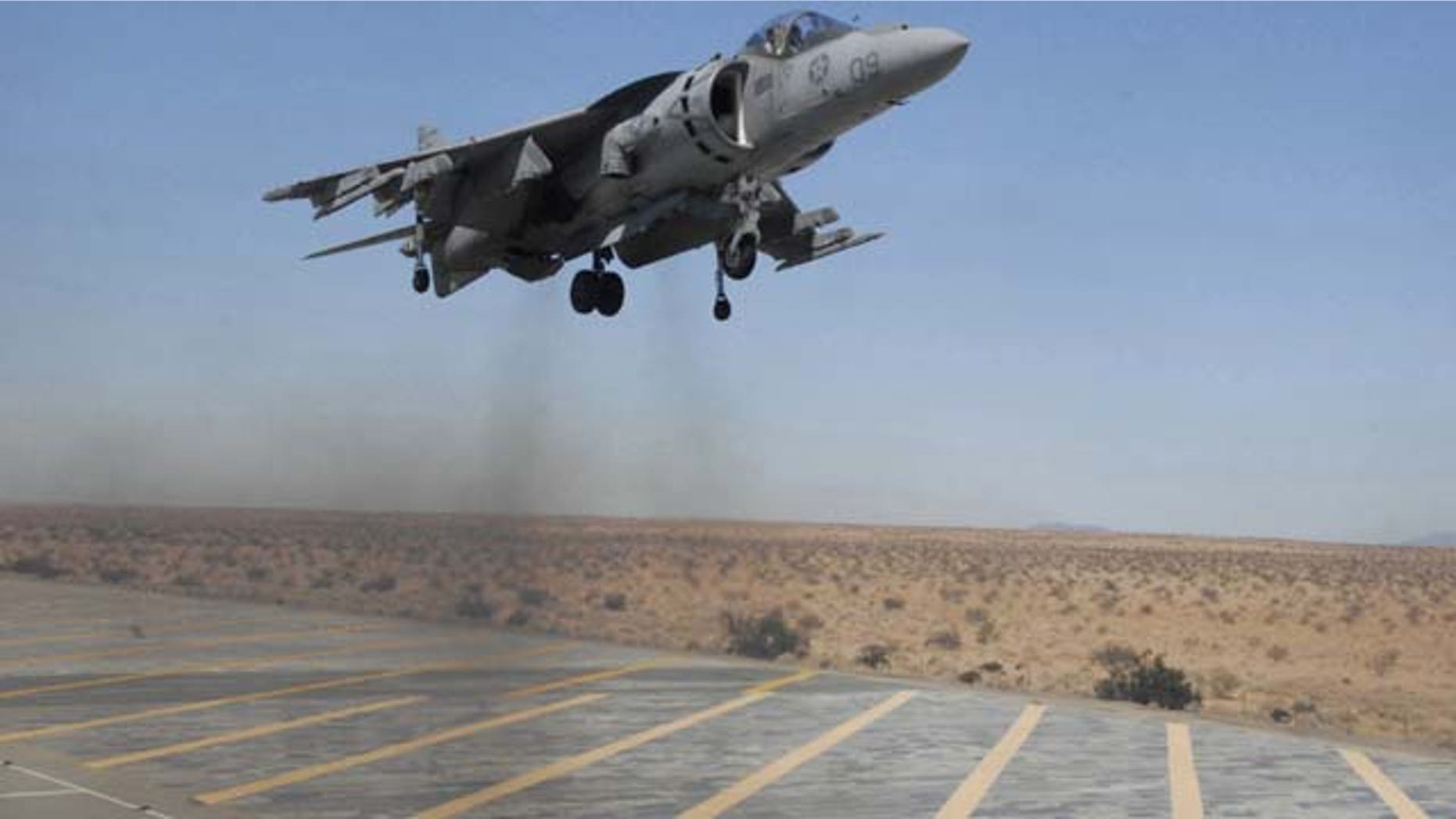 An AV-8B Harrier aircraft (AP Photo)
