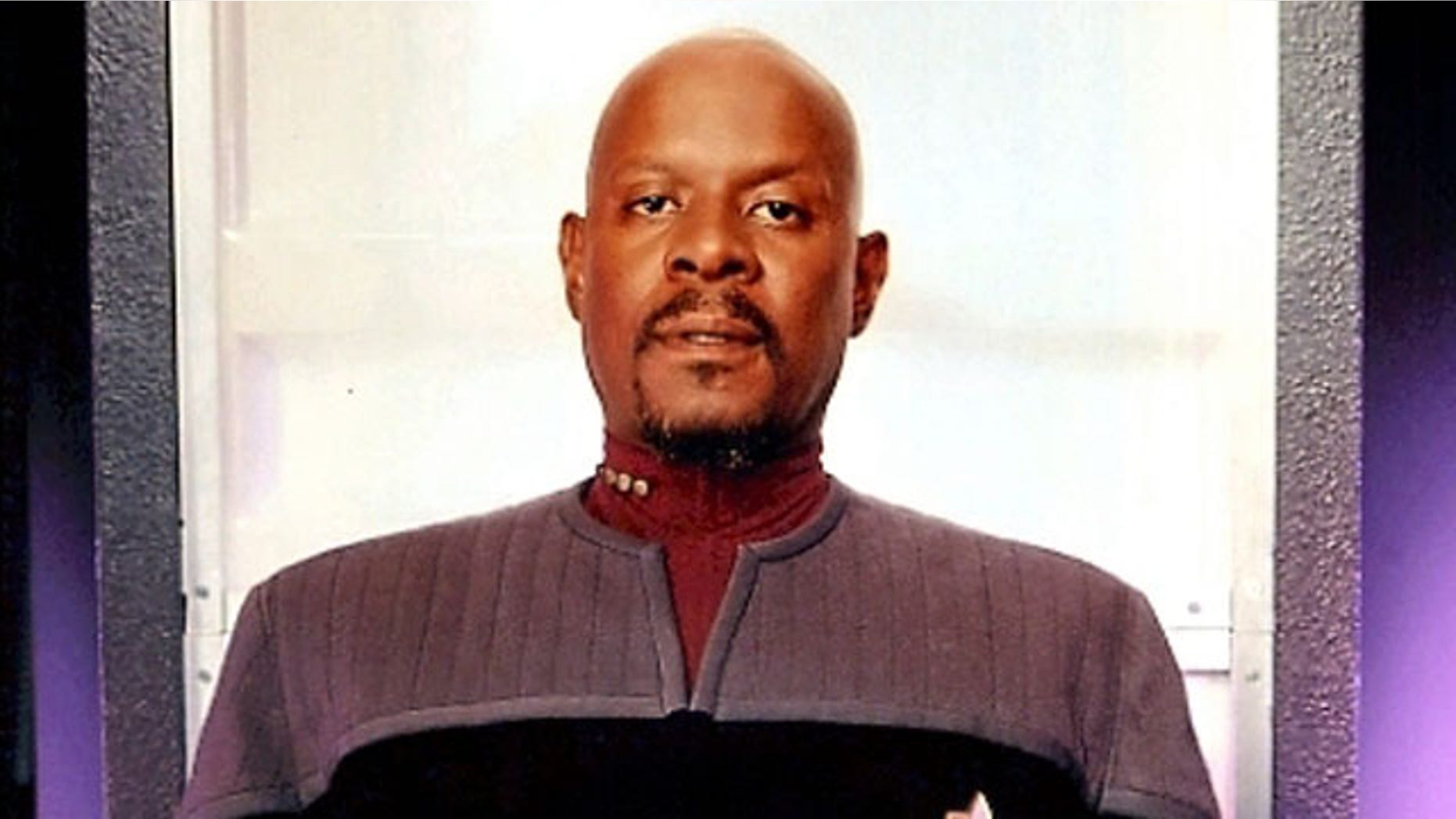 Avery Brooks as Captain Benjamin Sisko in the television show, "Star Trek."