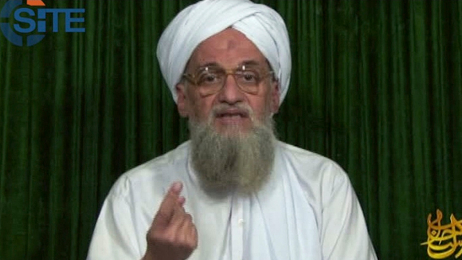 FILE: Ayman Al-Zawahri tells Muslims to kidnap Westerners in undated two-hour video.