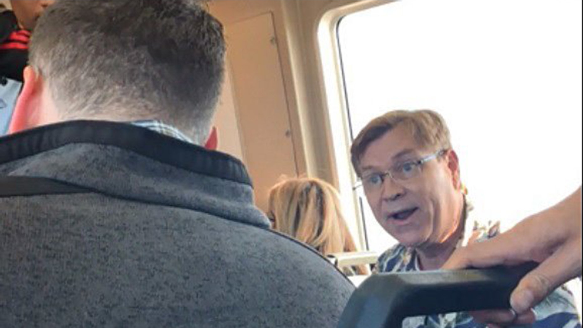 A video of the passenger confronting a fellow rider about his burrito has received mixed reviews.