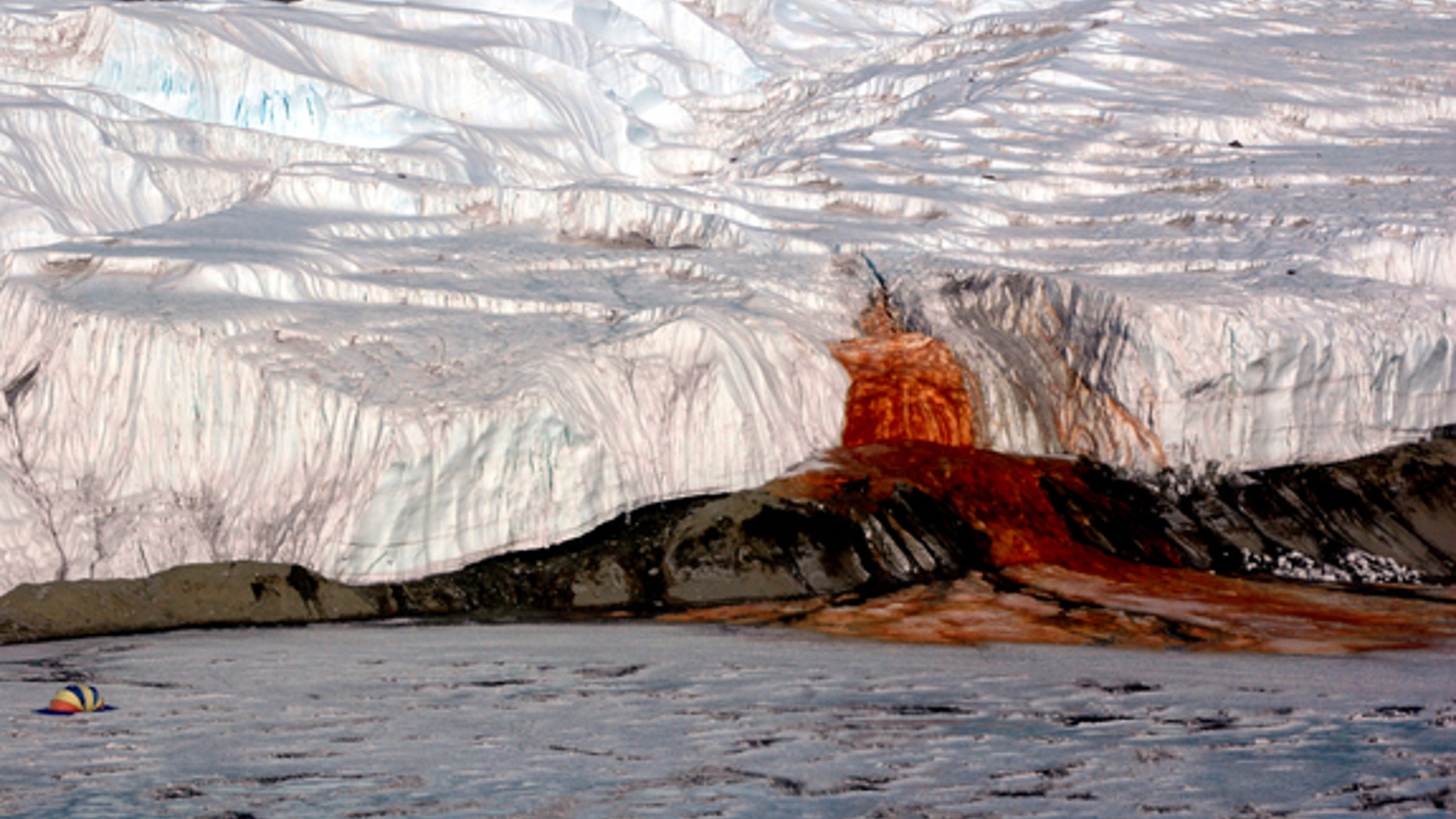 Blood Falls, Antarctica.