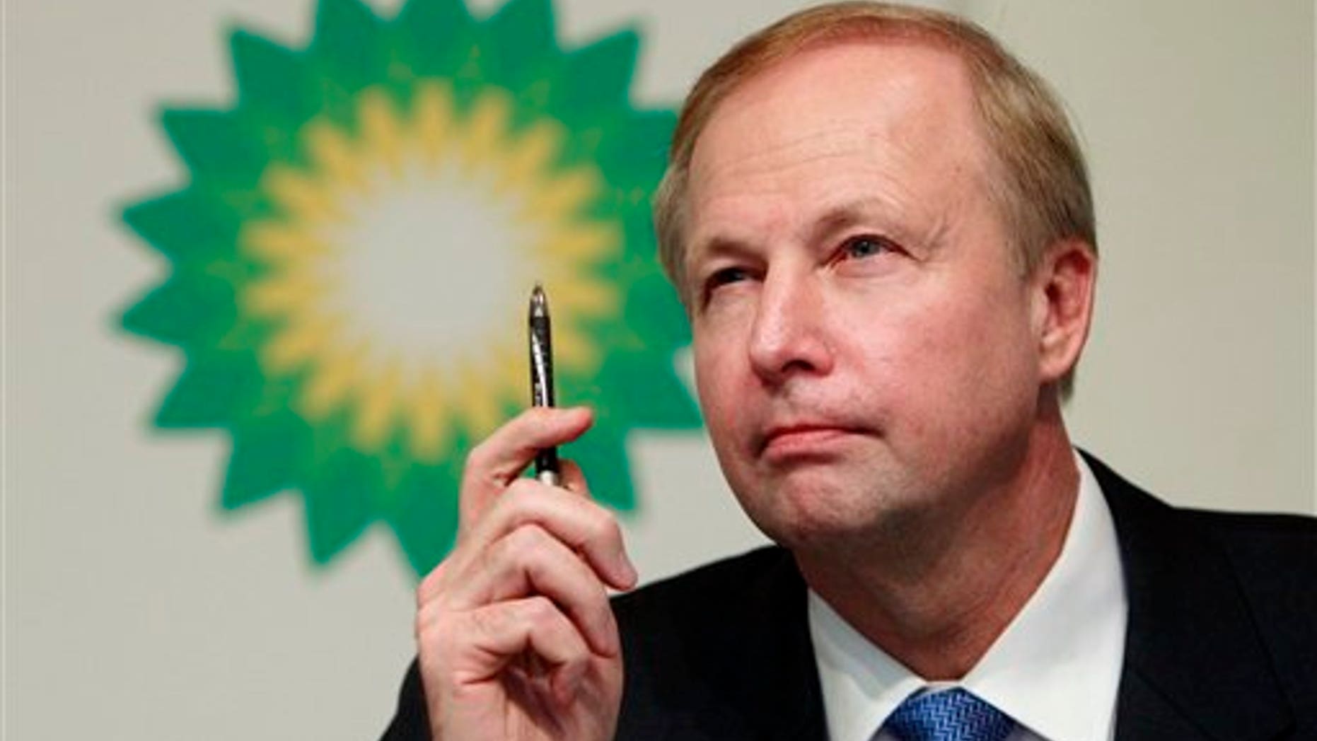 Nov. 2, 2010: BP PLC Chief Executive Bob Dudley speaks at a news conference in London. Dudley, who grew up in Mississippi and was the first American ever to lead the British company, took over in October after Tony Hayward was ousted.