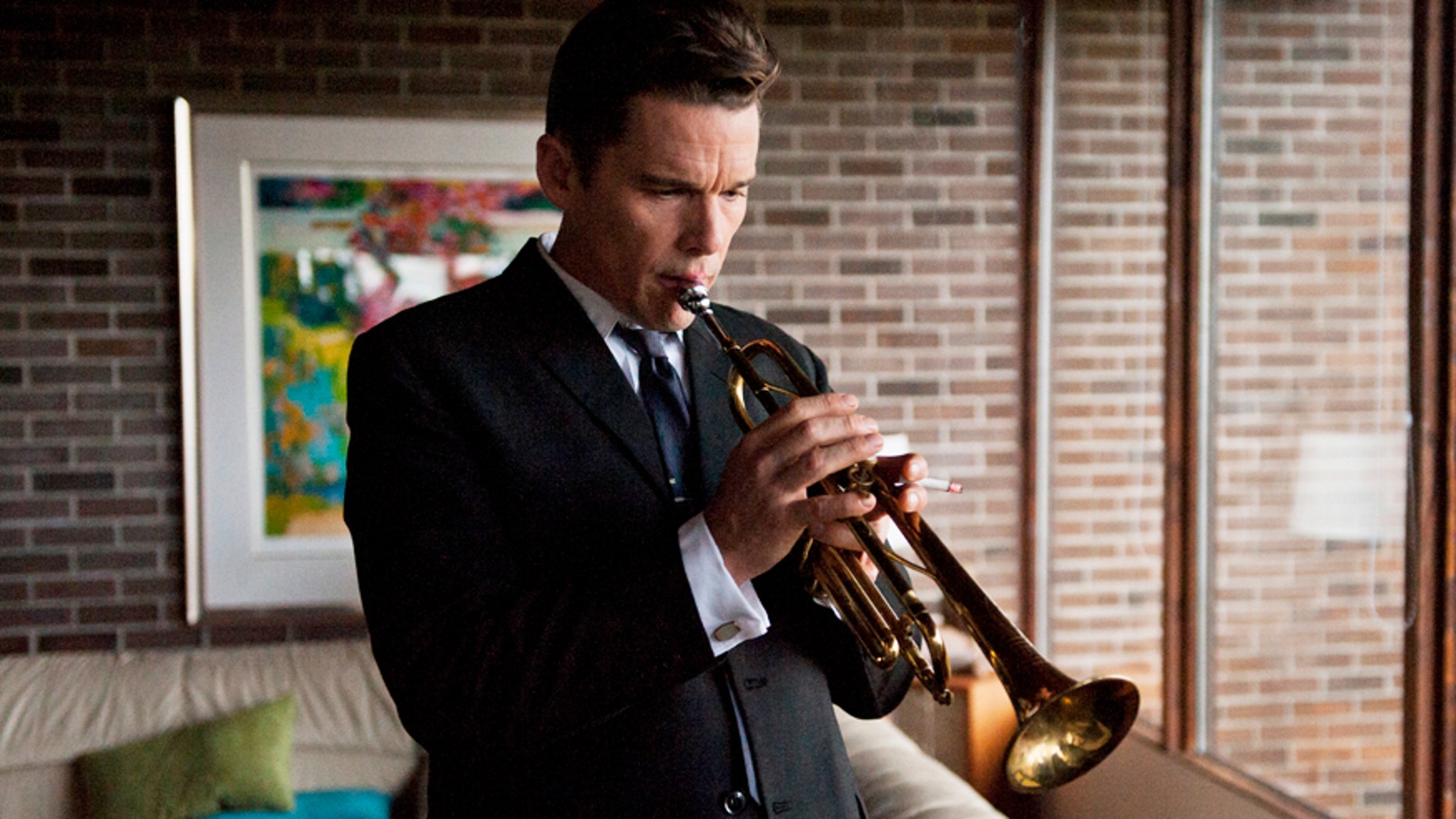 Ethan Hawke plays Chet Baker in Robert Budreau’s, "Born to Be Blue." Courtesy of Caitlin Cronenberg. An IFC Films release
