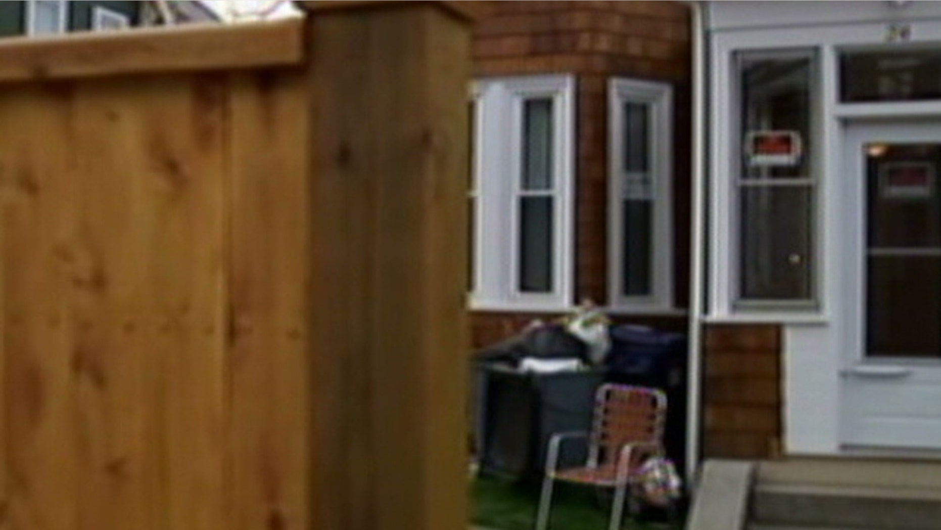April 10, 2012: This photo shows the home where five men were found covered in condiments in the basement.
