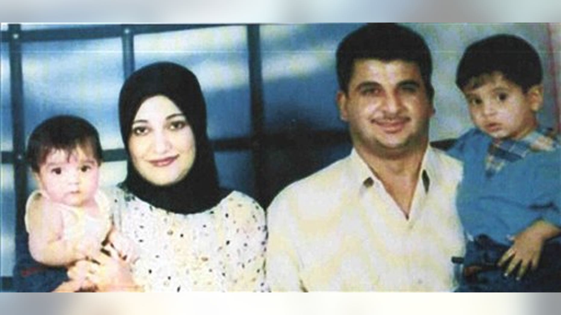 Undated handout photo made available by the Baha Mousa Public Inquiry shows Iraqi man Baha Mousa and family.