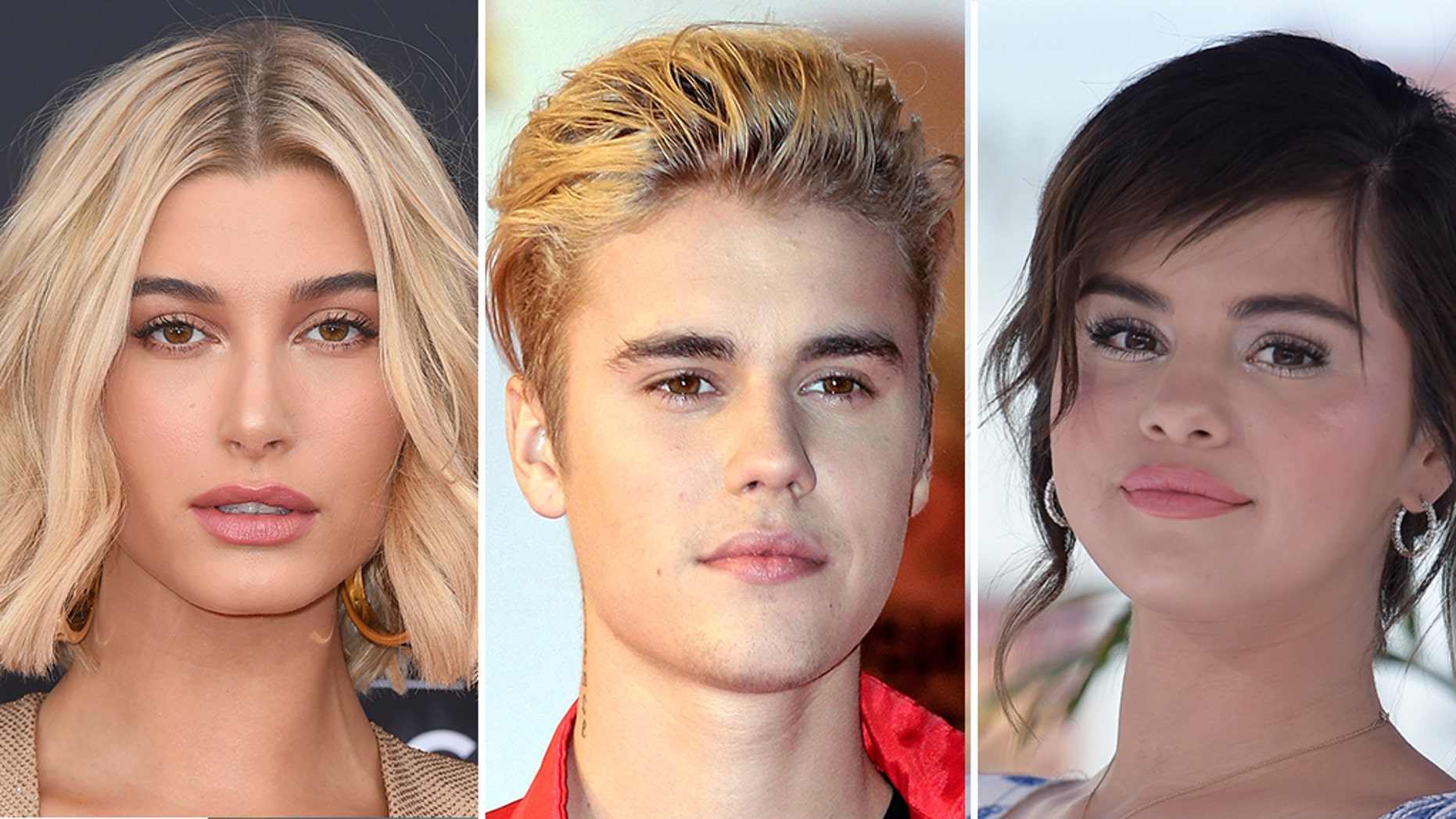 Hailey Baldwin Cheered Justin Bieber And Selena Gomezs