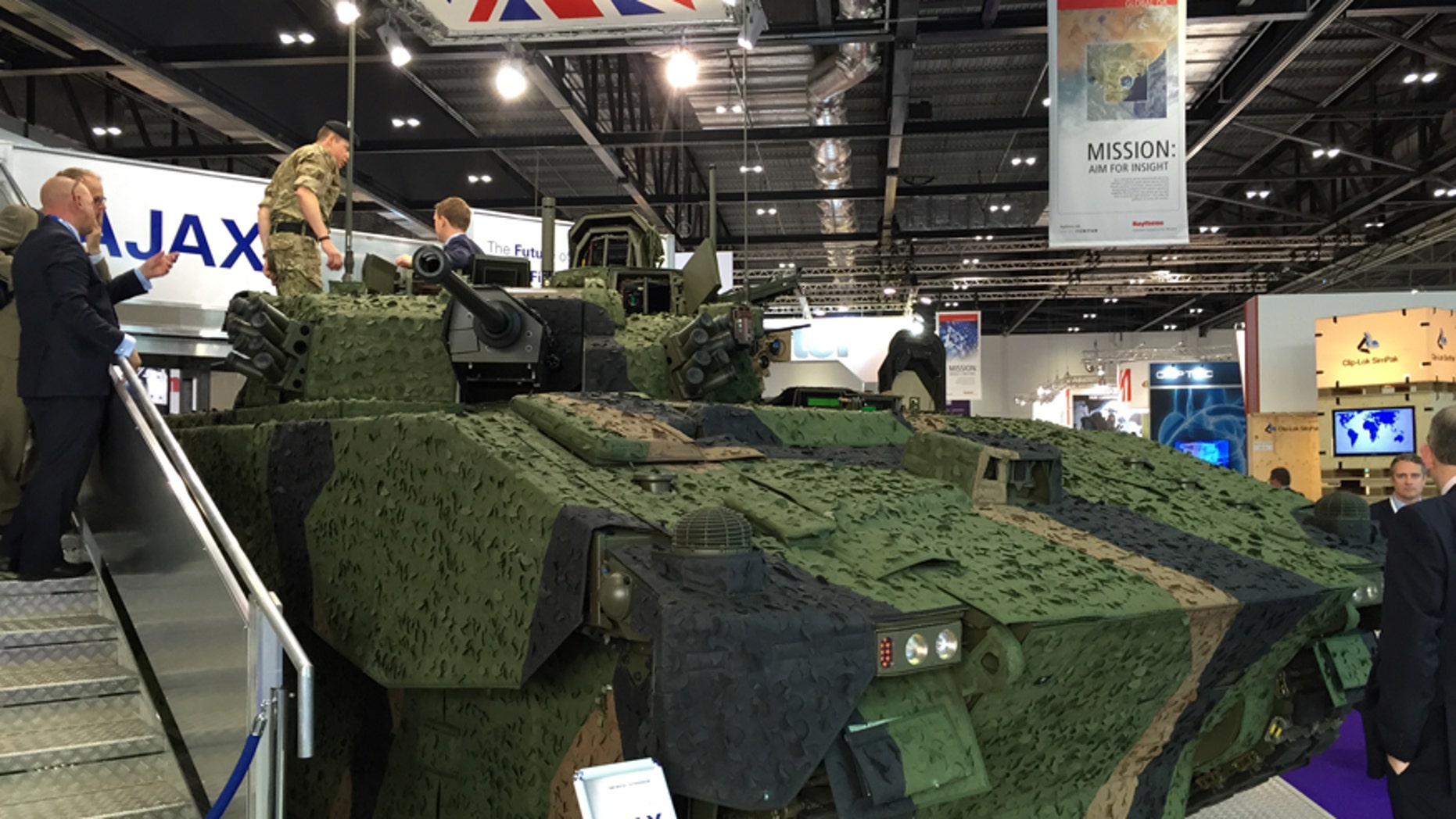 General Dynamics' turreted AJAX prototype.