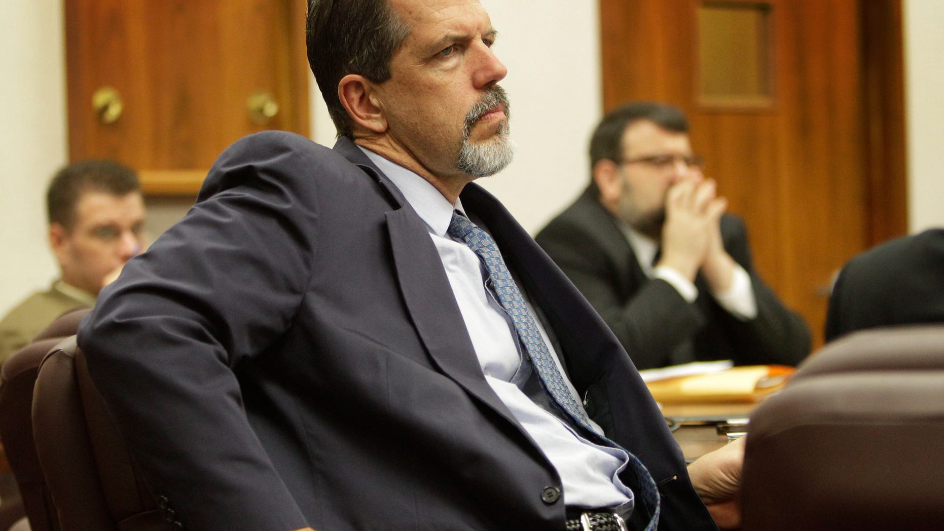 November 18, 2010: Asst. Attorney General Barry Disney prosecutes the Adam Longoria trail in Great Bend, Kansas.