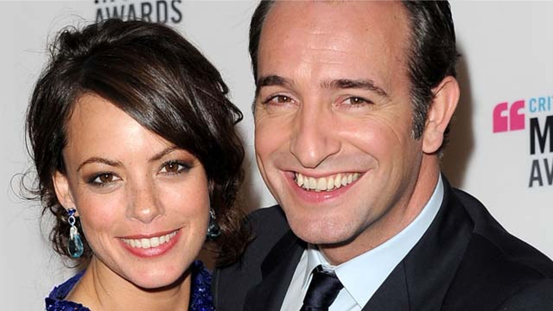 Jan. 12, 2012: Actress Berenice Bejo (L) and actor Jean Dujardin, winners of the Best Picture Award for "The Artist" pose in the press room during the 17th Annual Critics Choice Movie Awards held at The Hollywood Palladium in Los Angeles, Calif.