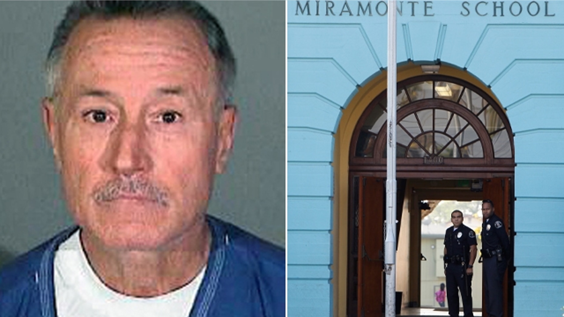 Former Los Angeles teacher Mark Berndt, 61, is accused of committing lewd acts against 23 students at Miramonte Elementary School.