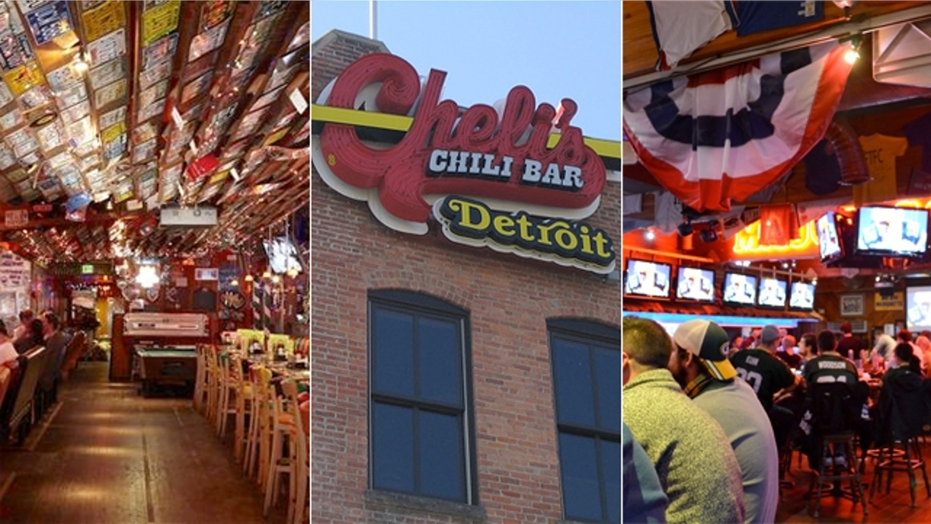 Check out some of the best sports bars, including Barney's Beanery in Westwood, Calif, Detroits's Cheli's Chili Bar and Major Goolsby's in Milwaukee.