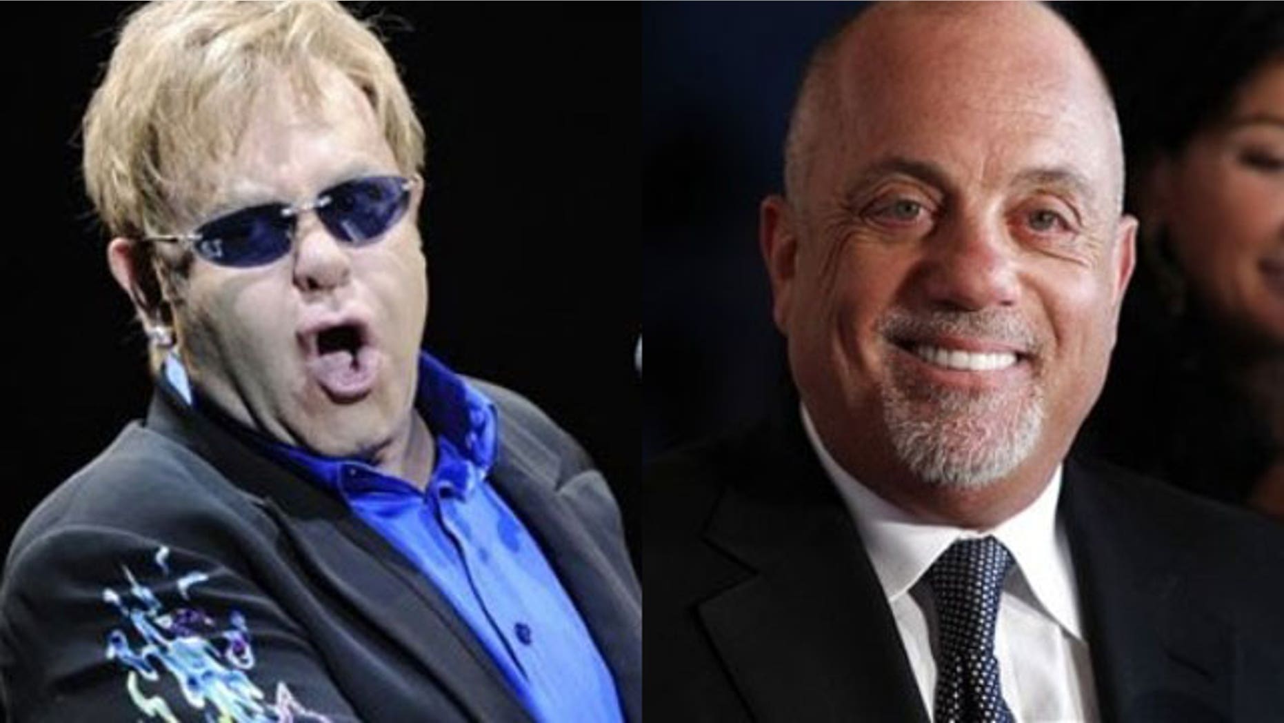 Elton John says his friend Billy Joel is an alcoholic and needs to go to rehab. (AP)