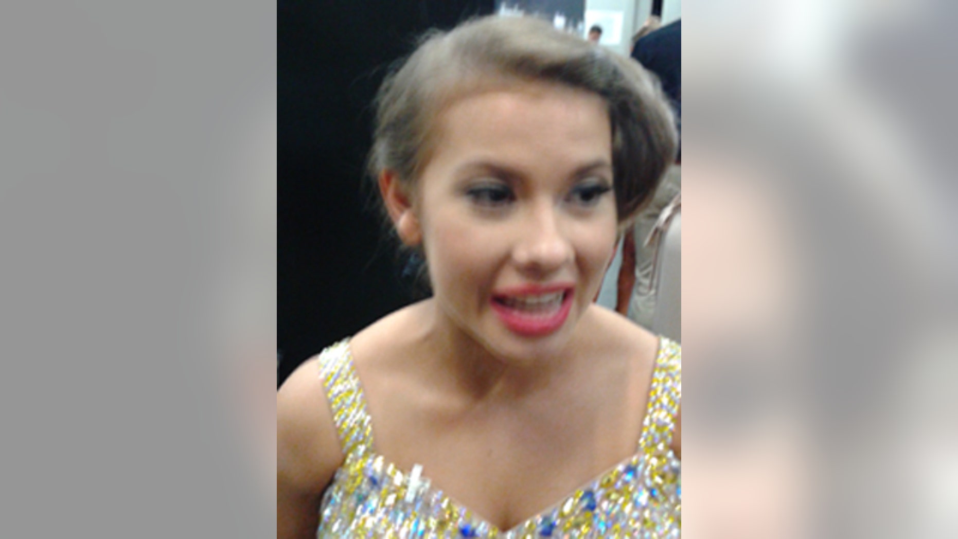 Nov. 2, 2015: Bindi Irwin talks with reporters following a live episode of 'Dancing With The Stars' (Carole Glines)