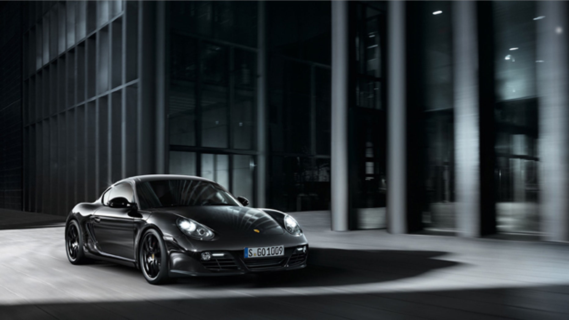 2012 Porsche Cayman S Black Edition.