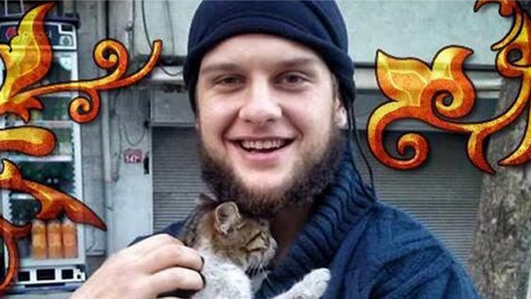 A widely circulated photo purportedly shows the American suicide bomber in Syria.