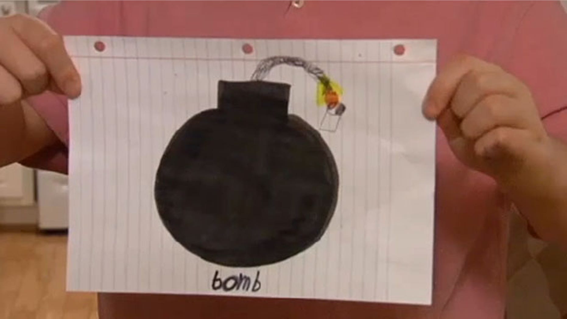 The parent of a special needs student in South Carolina says her son was suspended after bringing a cartoonish drawing of a bomb to school.