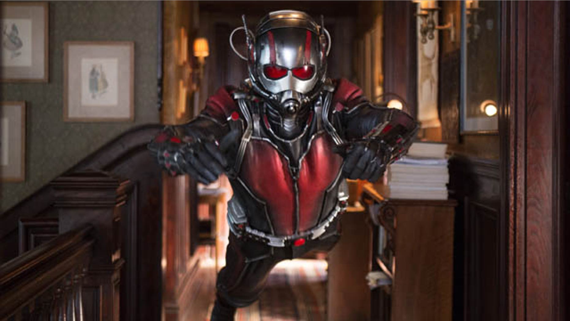 This photo provided by Disney shows Paul Rudd as Scott Lang/Ant-Man in a scene from Marvel's 'Ant-Man.' (Zade Rosenthal/Disney/Marvel via AP)