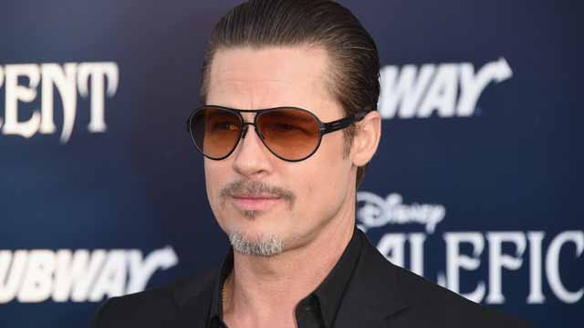 HOLLYWOOD, CA - MAY 28: Brad Pitt attends the World Premiere of Disney's "Maleficent" at the El Capitan Theatre on May 28, 2014 in Hollywood, California. (Photo by Jason Merritt/Getty Images)