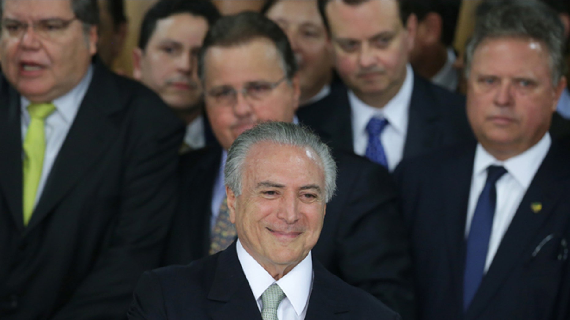 Acting President of Brazil Michel Temer on May 12, 2016.