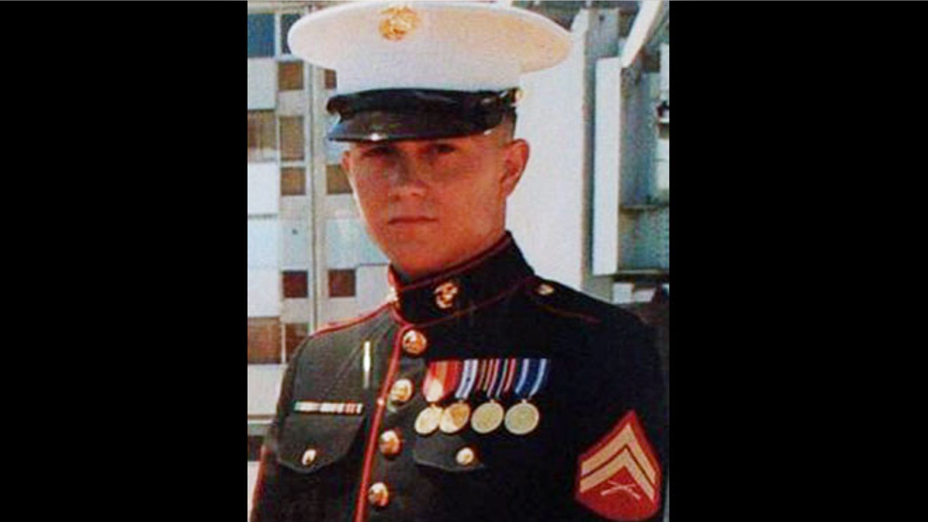 This undated photo provided by the family via attorney Aaron J. Freiwald shows U.S. Marine Brian LaLoup who died in 2012 while stationed in Greece. LaLoup's parents, Coatesville Pa. residents said when his body arrived home in Pennsylvania his heart was missing, and they’ve sued the Department of Defense. On Tuesday, Dec. 10, 2013, his mother, Beverly LaLoup, said a heart was later sent to them, but it wasn't her son's.