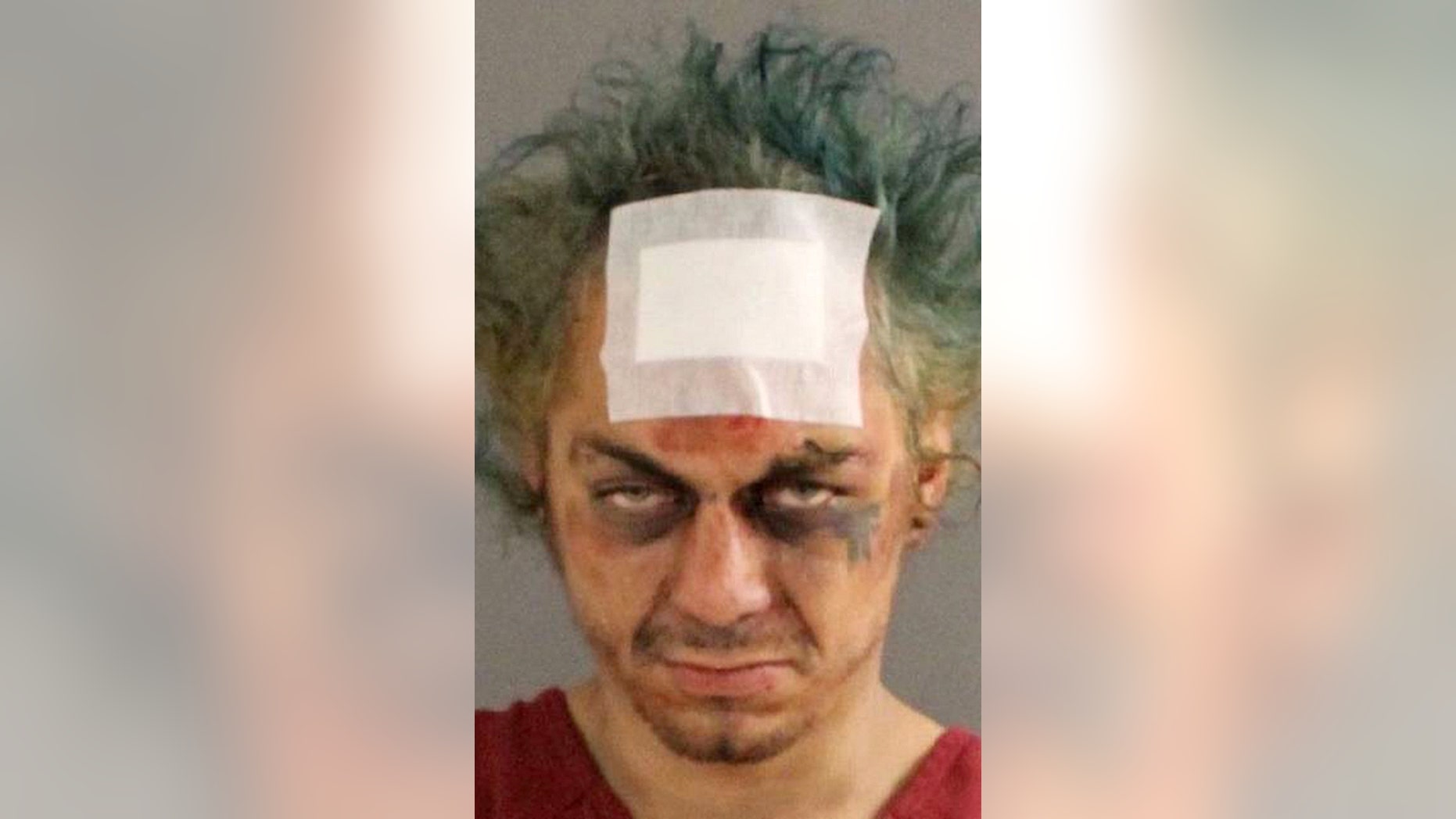 Brian Zielinski was found to be huffing glue in downtown Knoxville on Wednesday.