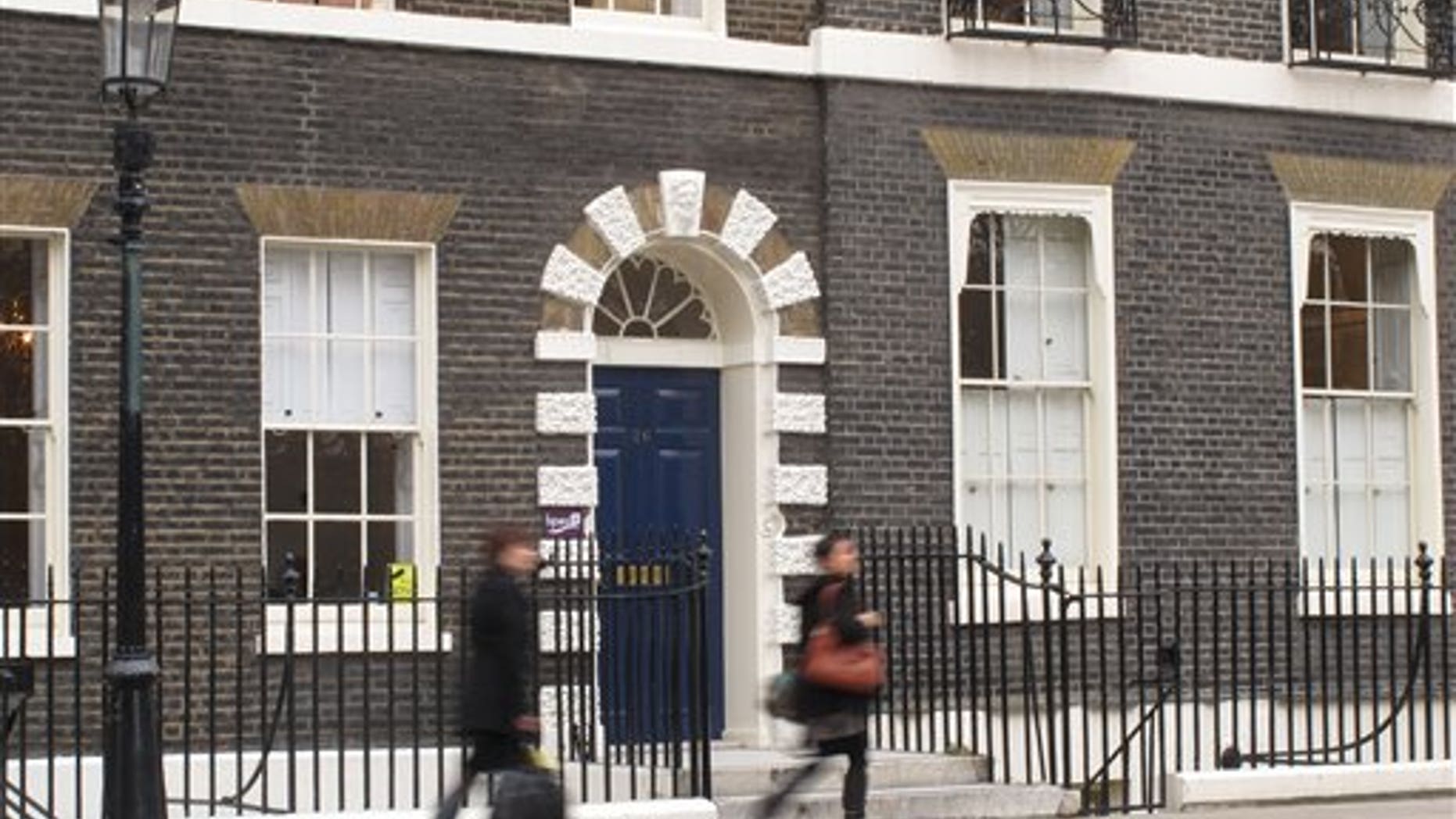 March 9: Pedestrians walk past a central London clinic run by the British Pregnancy Advisory Service, one of the country's leading abortion providers.
