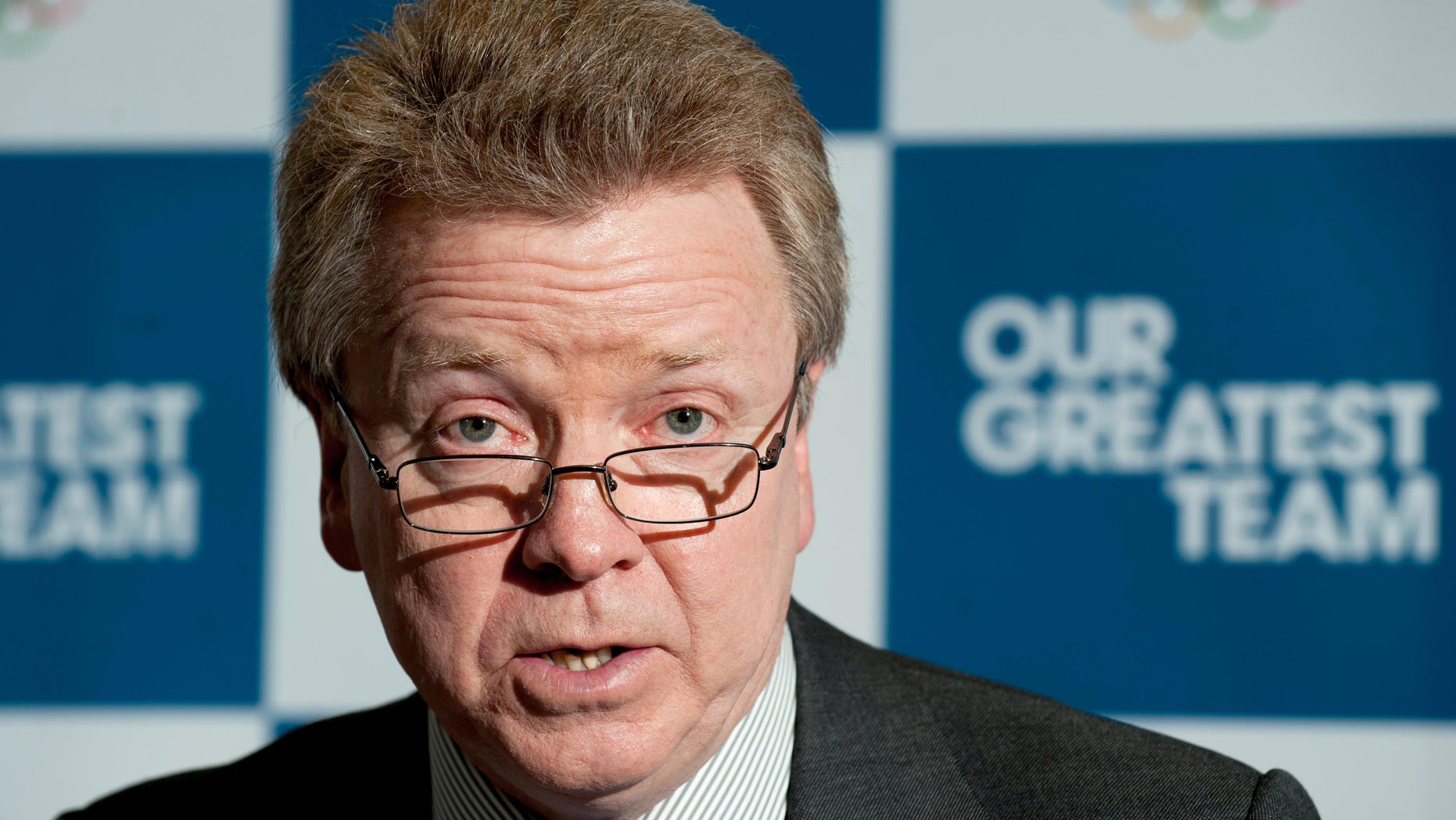 April 30, 2012: British Olympic Association Chairman Lord Colin Moynihan during a press conference at the BOA Headquarters, London.