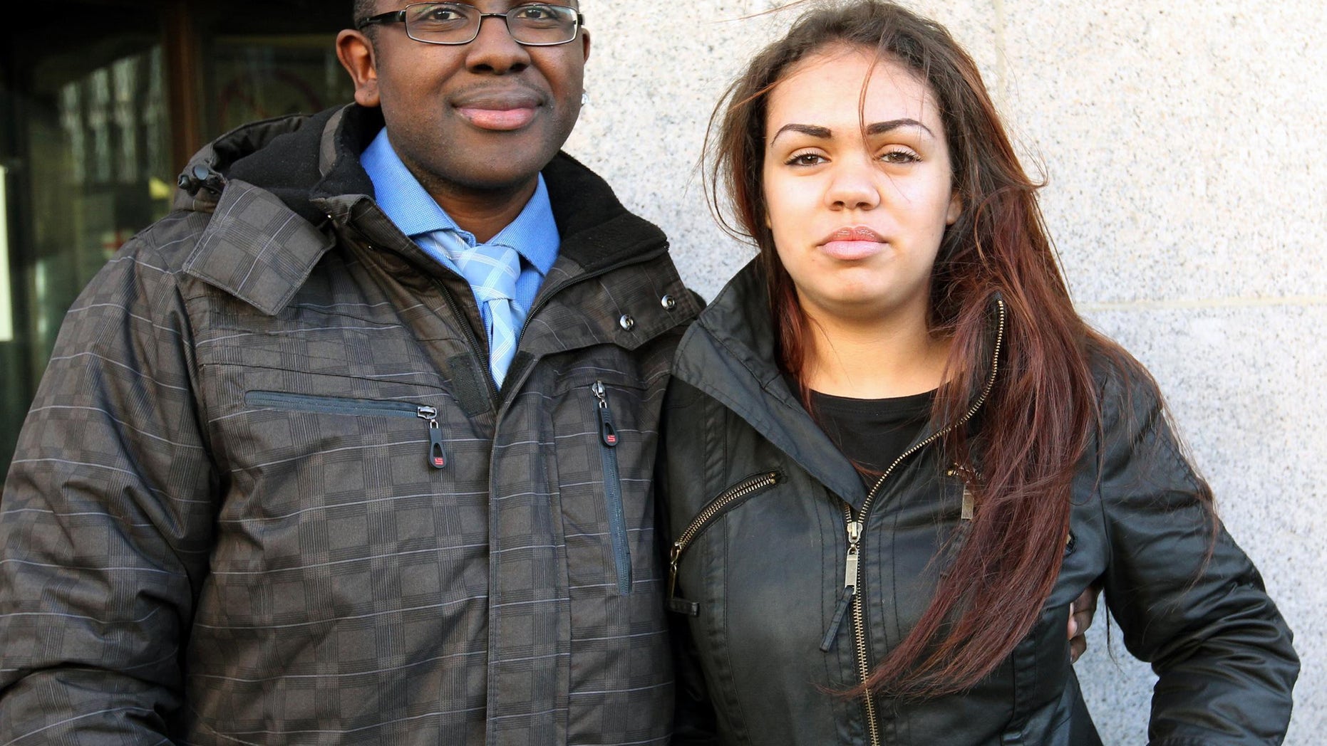 Dec. 9, 2011: This is a photo of of Rohan Wray and Chana Al-Alas. British couple Wray and Al-Alas has been reunited Friday April 20, 2012 with their infant daughter after a long legal battle that dragged on even after they were acquitted of murdering their 4-month-old son.