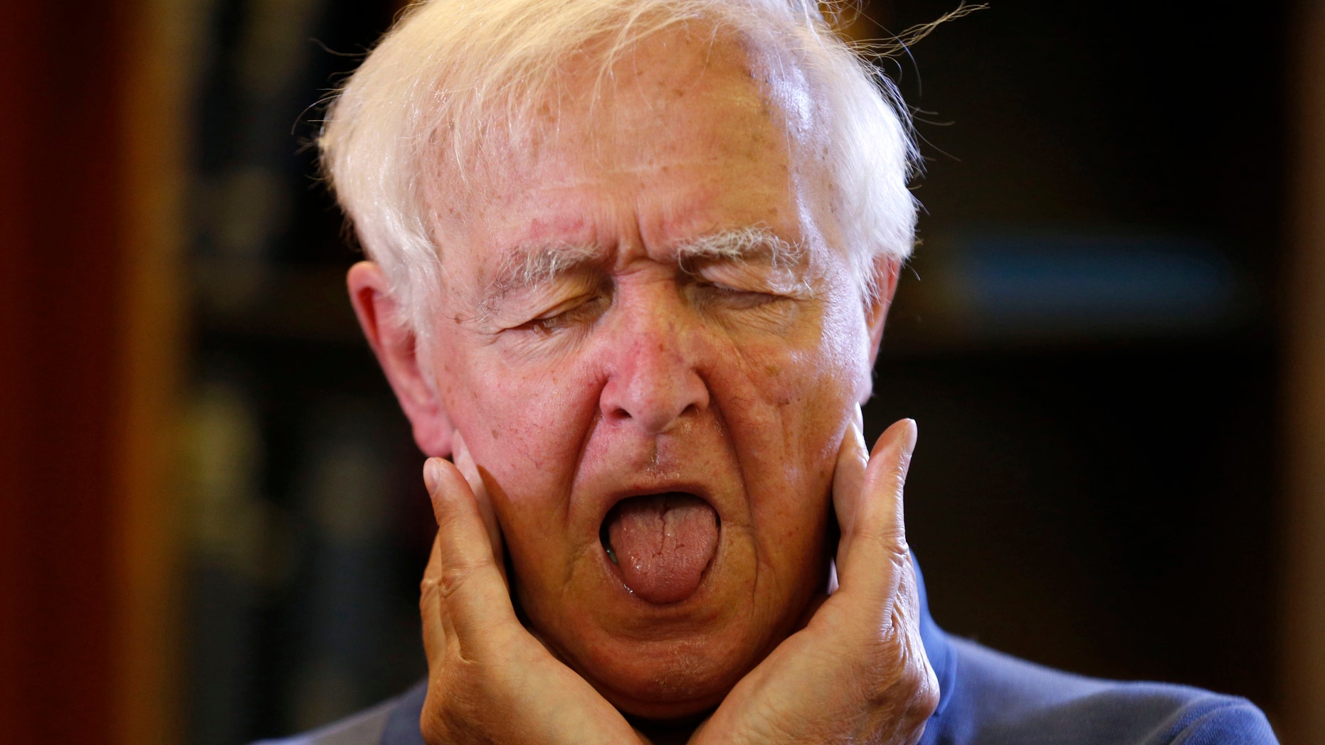 John Cameron-Turner participates in a singing class at Royal Brompton Hospital in London. The weekly group is led by a professional musician and is offered to people with respiratory problems including asthma, emphysema, and Chronic Obstructive Pulmonary Disorder, or COPD.