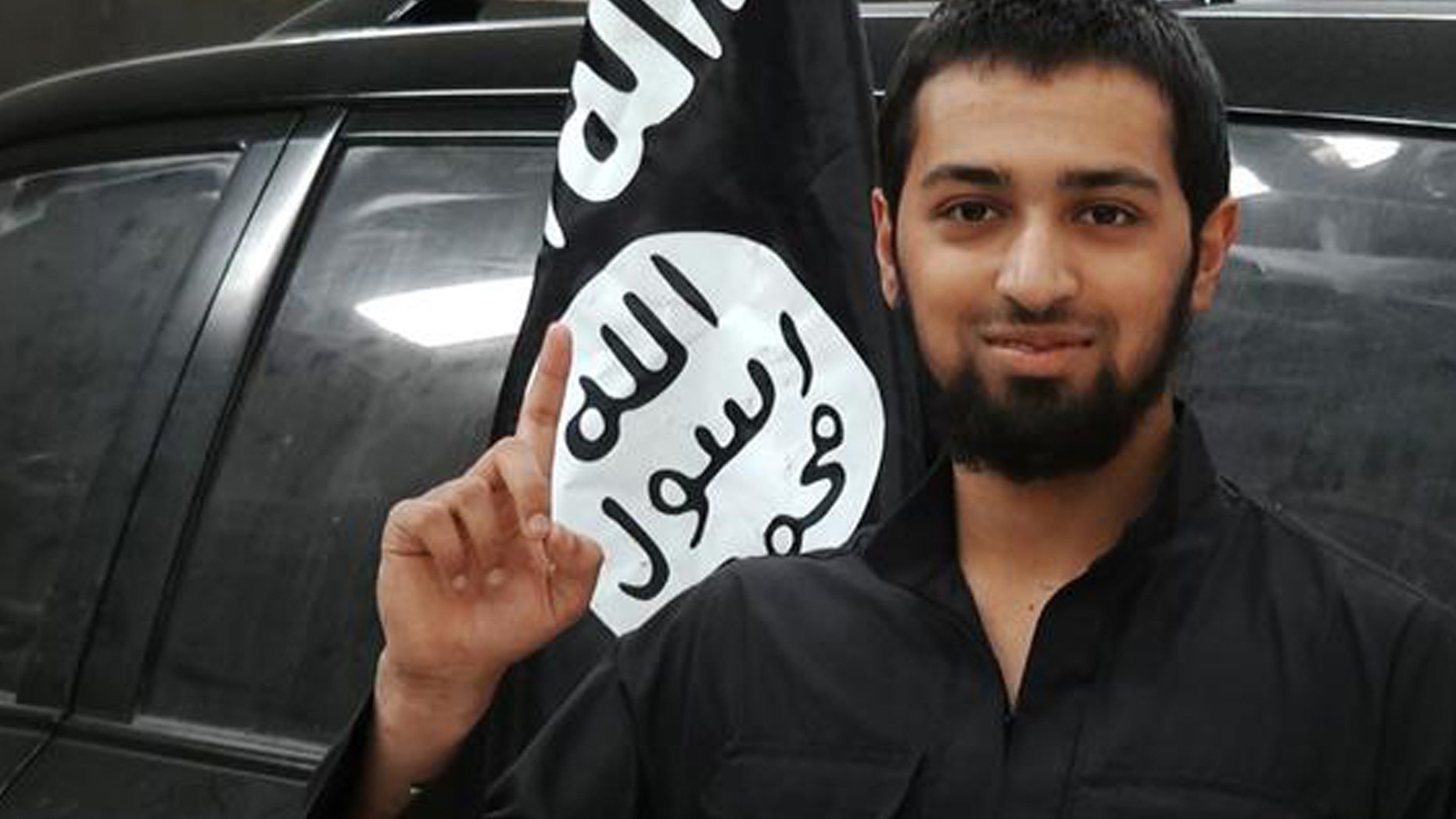 This undated image posted on a militant website is said by his parents to be British teen Talha Asmal. Family of the 17 year-old who reportedly killed himself in a suicide bombing in Iraq say they are devastated by his death.