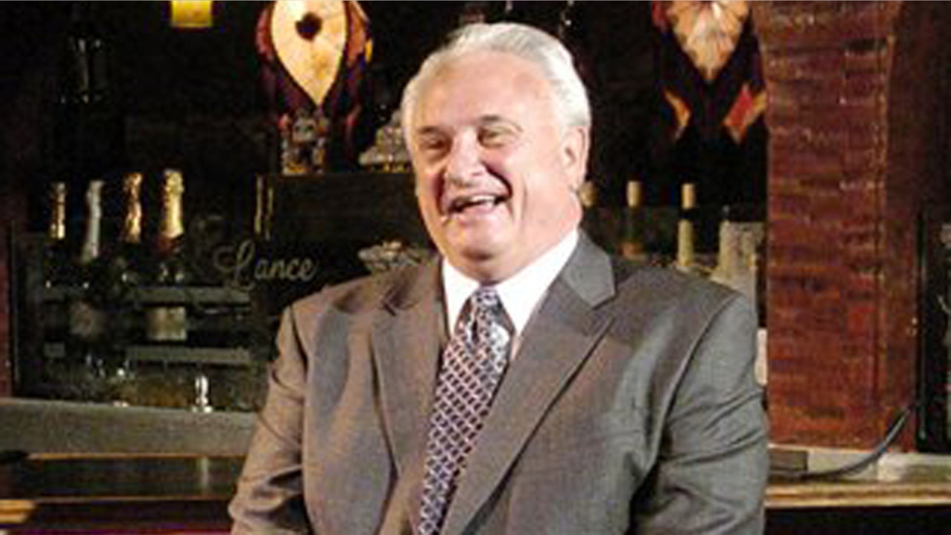 Brothel owner Lance Gilman is interviewed inside the newly renovated World Famous Mustang Ranch near Patrick, Nev.