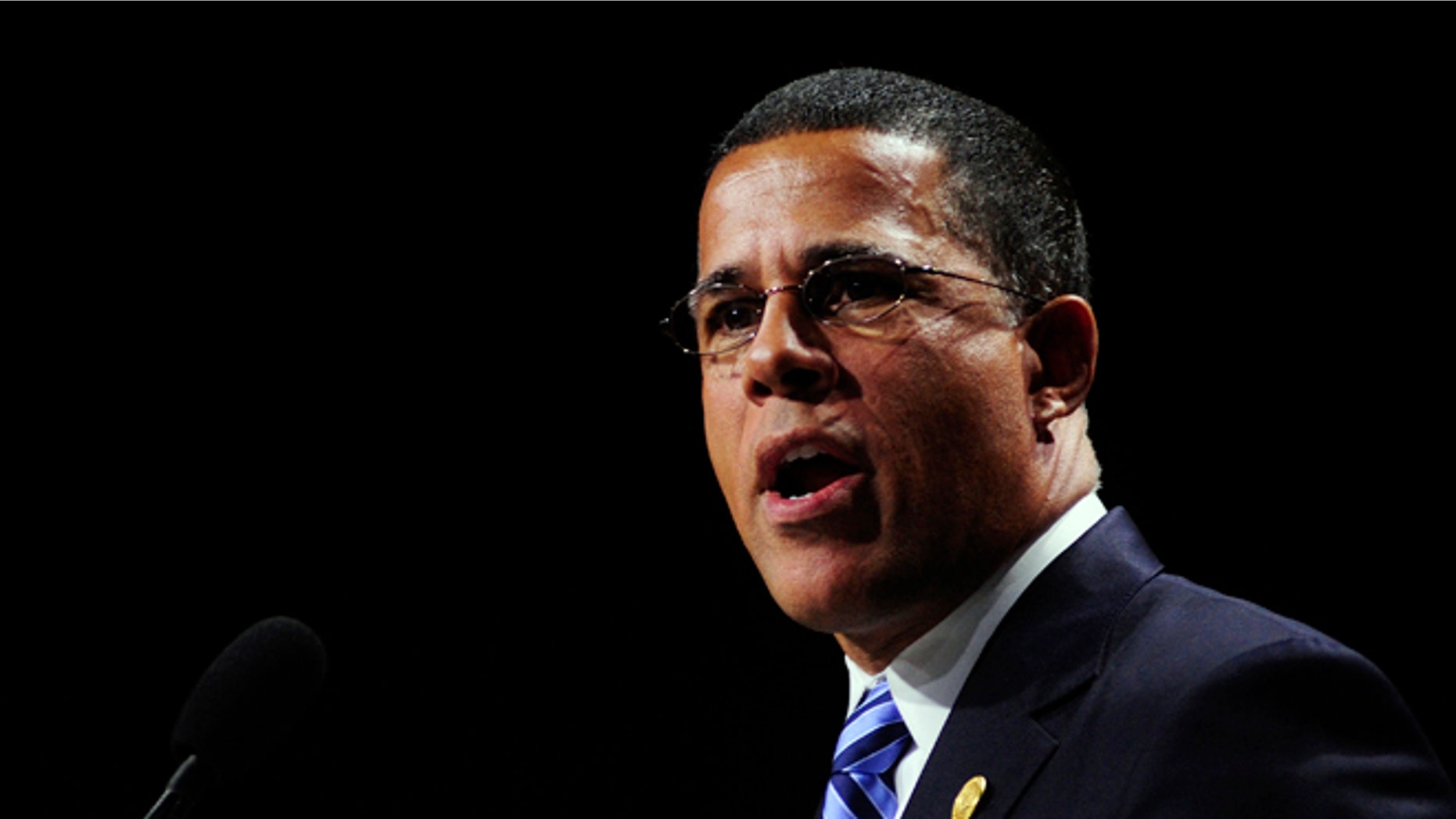 FILE: July 15, 2013: Maryland Lt. Gov. Anthony Brown at an NAACP convention in Orlando, Fla.