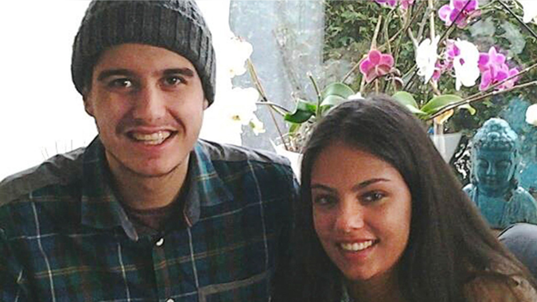 July 20, 2014: This undated photo provided by Silene Fredriksz-Hoogzand shows Bryce Fredriksz, left, and his girlfriend Daisy Oehlers. Fredriksz-Hoogzand, whose son Bryce and his girlfriend Daisy Oehlers were killed when a Malaysian jetliner was shot down over Ukraine on Thursday, said she was appalled their bodies and those of other victims had been left lying for days.
