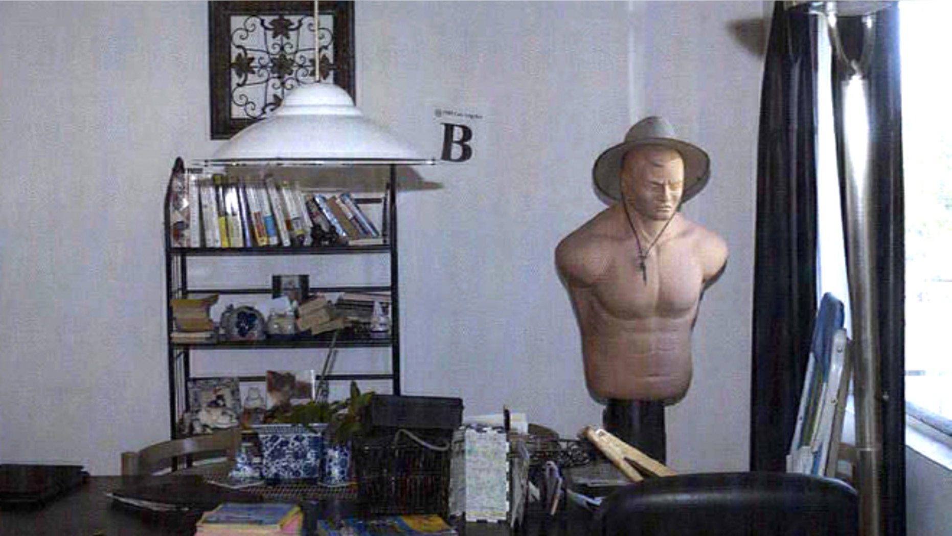 This photo provided by the U.S. Attorney's office shows inside James "Whitey" Bulger and Catherine Greig's apartment at the Princess Eugenia complex, in Santa Monica, Calif.
