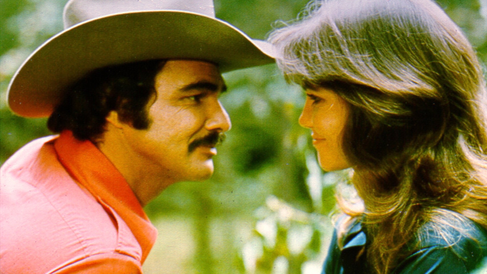 Burt Reynolds and Sally Field in "Smokey and the Bandit."
