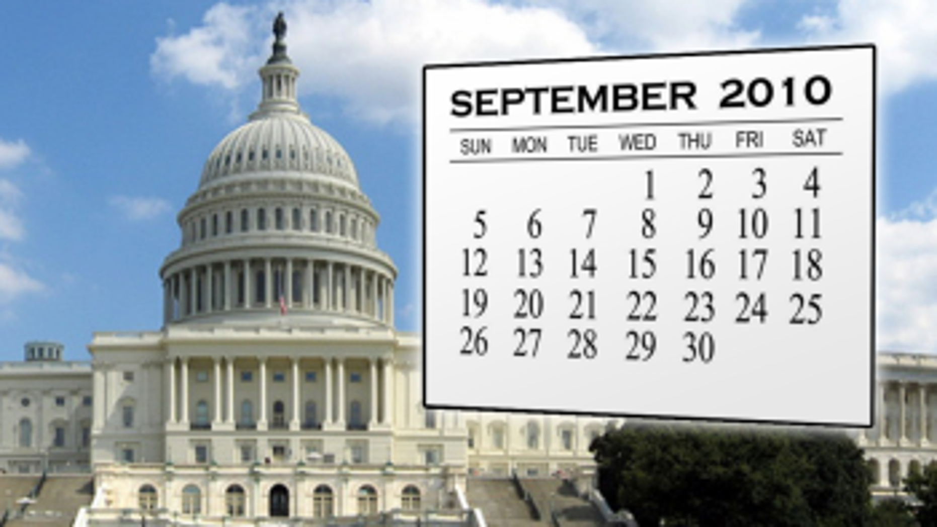 Congressional Calendar September 29, 2010 Fox News