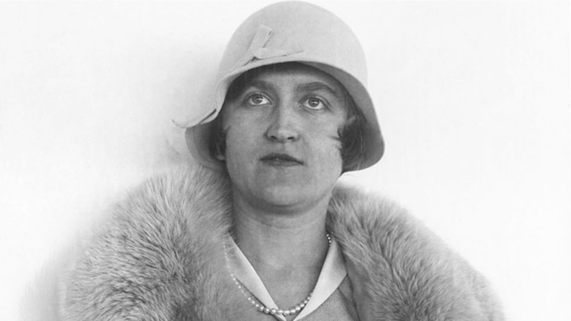 FILE - This Aug. 11, 1930 photo shows Mrs. Huguette Clark Gower, daughter of the late Sen. William A. Clark of Montana, a copper magnate, in Reno, Nev. Clark, the 104-year-old heiress to a Montana copper fortune who once lived in the largest apartment on Fifth Avenue, died Tuesday.